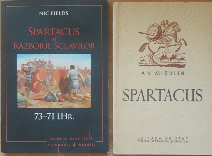 A. V. MISULIN SPARTACUS+SPARTACUS SI RAZBOIUL SCLAVILOR NIC FIELDS