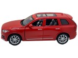 Macheta metal replica Volvo xc60 rosu sunet, lumini, deschide tot