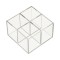 Cutie Material Acrilic Transparent 4 Spa?ii WZ2381