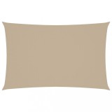 Cumpara ieftin Parasolar, bej, 4x7 m, tesatura oxford, dreptunghiular
