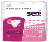 Scutece pentru adulti Super Quatro Extra Large, 10 bucati, Seni