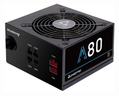 SURSA Chieftec A-80 650 W, semi-modulara, certificare 80 Plus Bronze - compatibila, ventilator 120 mm x 1, PCI-E 6+2 pin x 2, SATA x 6, &amp;quot;CTG-650C&amp;quot; (ti foto