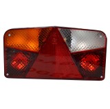 Lampa auto Horpol pentru remorca partea stanga 12/24V , 265x140x65mm cu triunghi reflectorizant, 1 buc. Kft Auto, AutoLux