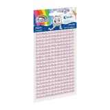 Accesorii creatie - perle plastic, lila, 3mm, set 260 buc, Fiorello, GR-PS162-7 / 170-2578
