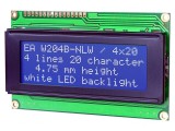 Afișaj LCD Alfanumeric 20x4 Albastru 98x60mm