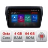 Navigatie Suzuki Swift 2017-2019 E-2179 Octa Core cu Android Radio Bluetooth Internet GPS WIFI DSP 4+64GB 4G CarStore Technology