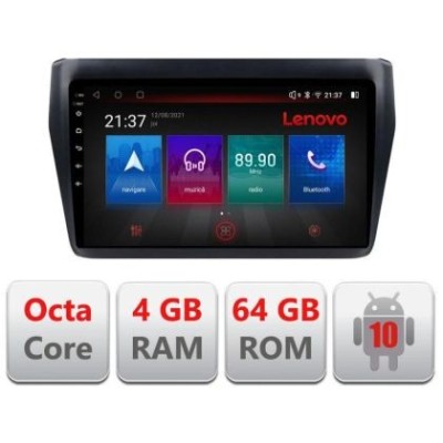 Navigatie Suzuki Swift 2017-2019 E-2179 Octa Core cu Android Radio Bluetooth Internet GPS WIFI DSP 4+64GB 4G CarStore Technology foto