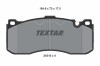 Set placute frana TEXTAR 2431601