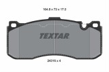 Set placute frana TEXTAR 2431601