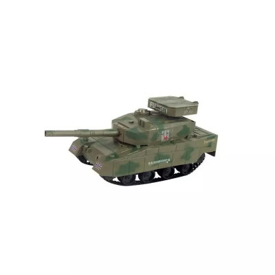 Jucarie tanc militar cu bile si telecomanda, 25 cm, Gonga&amp;reg; Verde foto