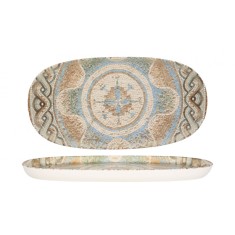 Rinart Placa de service - Celest - Por&Aring;&pound;elan - 35x18 cm - set de 2