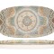 Rinart Placa de service - Celest - Por&Aring;&pound;elan - 35x18 cm - set de 2