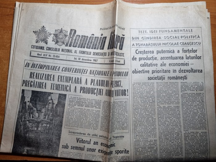romania libera 10 decembrie 1987-sportul sudentesc-verona,articol bihor