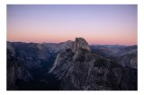 Tablou Canvas Peisaj Yosemite Apus Munți Natură Horizon, 39 x 26 cm, CMCLASS