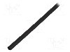 Tub termocontractant, 4mm, 1m, neagra, RADPOL - WRJCC4000100010030C1