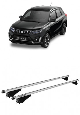 Bare transversale Menabo Tiger Silver pentru Suzuki Vitara 2015+ foto