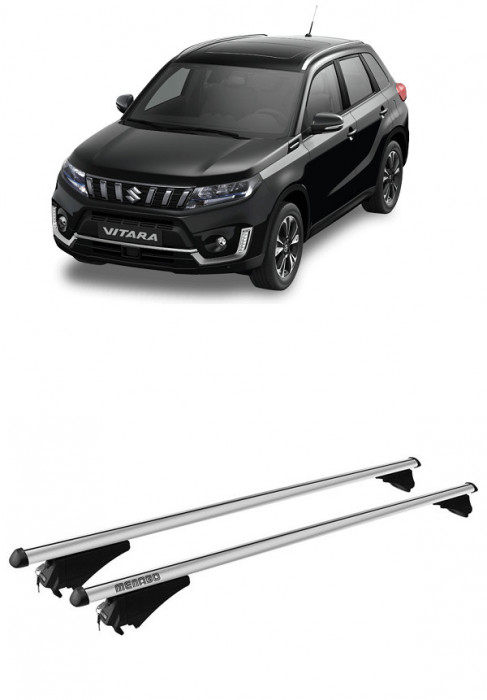 Bare transversale Menabo Tiger Silver pentru Suzuki Vitara 2015+