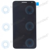 Capacul frontal al modulului de afișare Alcatel OT Idol 2 Mini S+lcd+digitizer negru