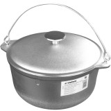 Ceaun tuci aluminiu alimentar cu capac, capacitate 8 litri ELEFANT Innovative ReliableTools