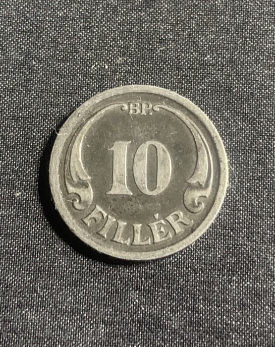 Moneda 10 filler 1941 Ungaria
