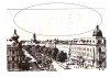 CP Arad - B-dul Republicii, RSR, circulata 1967, animata, stare buna, Printata