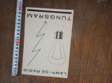 PLIANT RECLAMA INTERBELICA- LAMPI DE RADIO, TUNSGRAM, CCA 1935