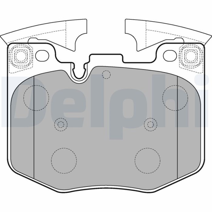 DELPHI LP3235 set placute frana,frana disc