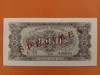 Bancnota 3 lei 1952 specimen - UNC++++