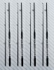 Set 4 Lansete Somn Alcedo Diamant DTM Catfish 3m, Actiune 400g, Carbon Composit, 2 Tronsoane, Inele Puternice