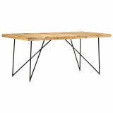 Cumpara ieftin Masa de bucatarie, 180 x 90 x 76 cm, lemn masiv de mango