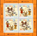 ROMANIA 2015 EUROPA CEPT - Jucarii vechi Bloc Tip II LP.2063a MNH**, Nestampilat