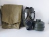 Geanta, masca de gaze, filtru vechi si nefolosit, anii 80, militare, PTPAP, Pentru Apararea Patriei