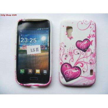 HUSA SILICON CU MODEL LG L5 II HEART BULK foto