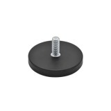 Magnet neodim circular &Oslash;135 mm cu tija si filet exterior M6, D135-M6