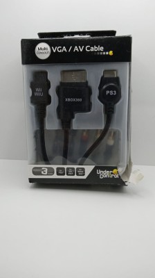 Cablu VGA + AV pentru XBOX 360 / PlayStation PS1, PS2, PS3 / Nintendo Wii, Wii U foto