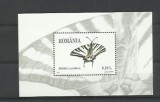 Romania MNH 2011 - LP 1897 - Fluturi - colita X4, Nestampilat