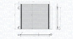 MAGNETI MARELLI 350203832000 Condensator, climatizare