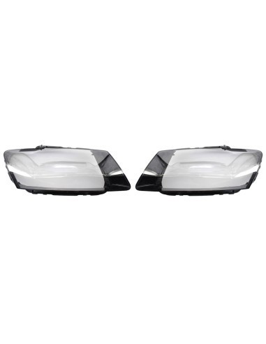 Set 2 sticle faruri pentru Audi Q5 8R Non Facelift (2008 - 2012)