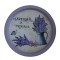 Farfurie metalica rotunda tip tava Pufo Lavender de Provence pentru servire desert, prajituri, aperitive, 33 cm