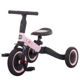 Cumpara ieftin Tricicleta si bicicleta Chipolino Smarty 2 in 1 light pink