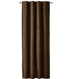 Draperie Elfie Opac cu rejansa Jemidi, 140 x 245 cm, Maro, Poliester, 55333.18