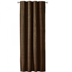 Draperie Elfie Opac cu rejansa Jemidi, 140 x 245 cm, Maro, Poliester, 55333.18