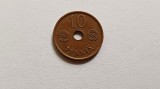 Finlanda -10 penni&auml; 1942
