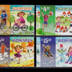 RO 2017 LP 2148 "Jocurile copilariei " - serie ,MNH