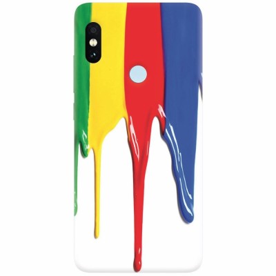 Husa silicon pentru Xiaomi Mi Max 3, Dripping Colorful Paint foto