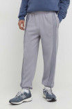 Adidas Originals pantaloni de trening culoarea gri, uni IT7448