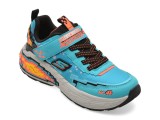 Cumpara ieftin Pantofi sport SKECHERS albastri, MEGA-CRAFT 4K, din material textil