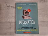 Informatica.Profilul real.Manual pentru clasa a IX a de Carmen Minca,Radu Boriga