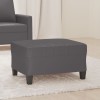 VidaXL Taburet, gri, 70x55x41 cm, piele ecologică 349358