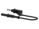 Cablu măsurare 12A 4mm mufă banană dublă ELECTRO-PJP